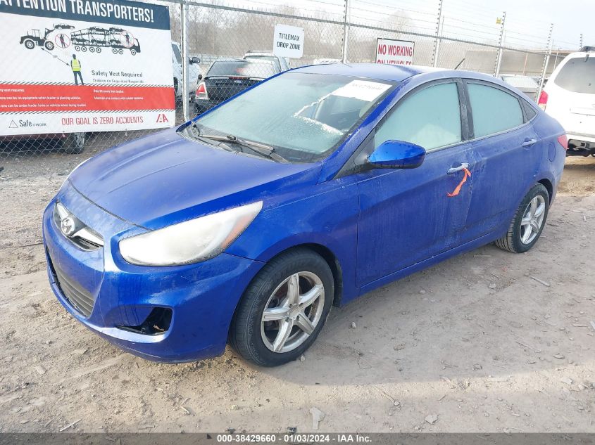 2014 HYUNDAI ACCENT GLS - KMHCT4AE5EU616908