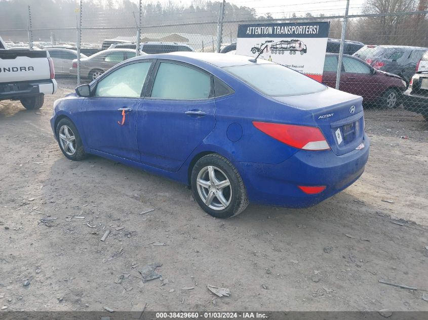 2014 HYUNDAI ACCENT GLS - KMHCT4AE5EU616908