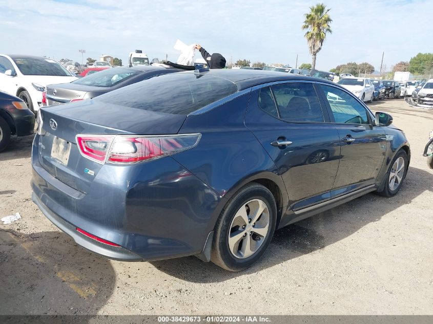 2014 KIA OPTIMA HYBRID LX - KNAGM4ADXE5065697