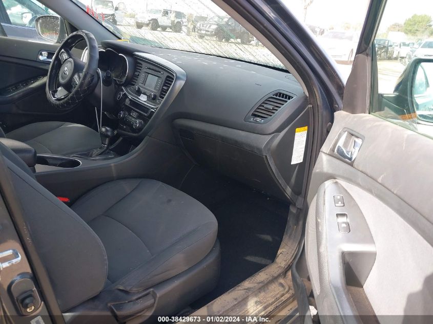 2014 KIA OPTIMA HYBRID LX - KNAGM4ADXE5065697