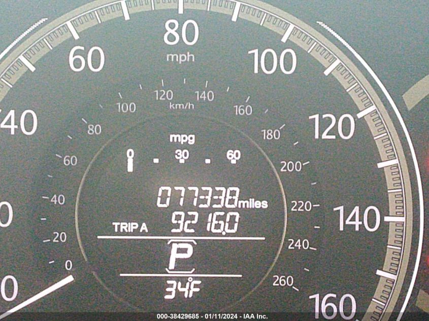 2014 HONDA ACCORD EX - 1HGCR2F76EA083990