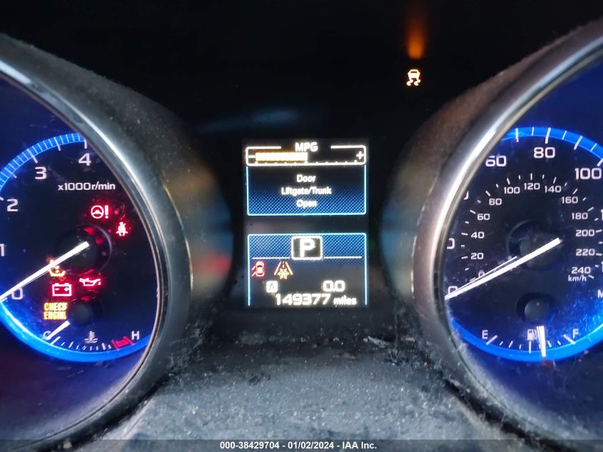 2015 SUBARU OUTBACK 2.5I PREMIUM - 4S4BSACC7F3359086