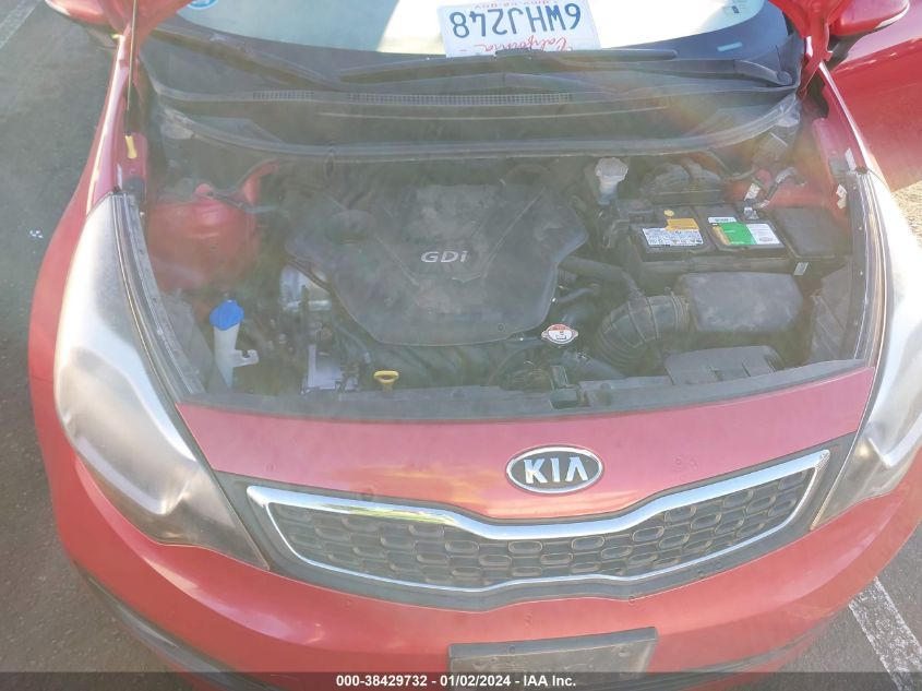 2013 KIA RIO EX - KNADN4A38D6118428