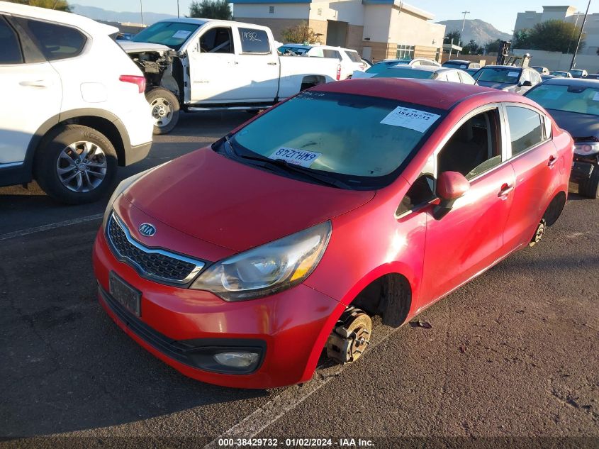 2013 KIA RIO EX - KNADN4A38D6118428