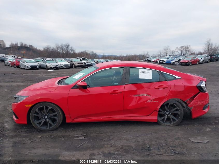 2019 HONDA CIVIC SPORT - 2HGFC2F89KH518828