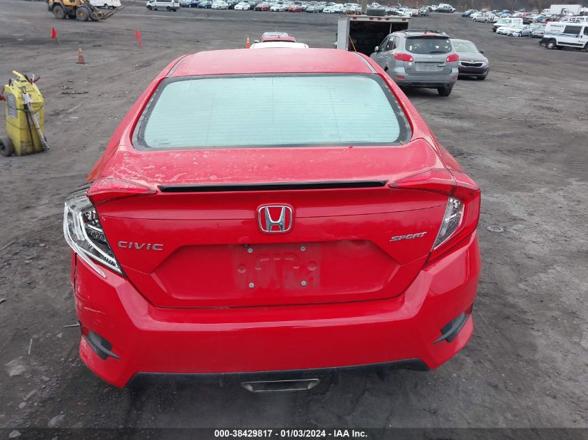 2019 HONDA CIVIC SPORT - 2HGFC2F89KH518828