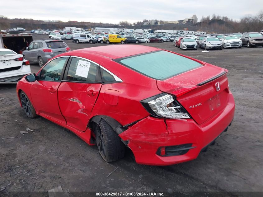 2019 HONDA CIVIC SPORT - 2HGFC2F89KH518828