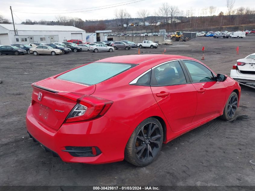 2019 HONDA CIVIC SPORT - 2HGFC2F89KH518828