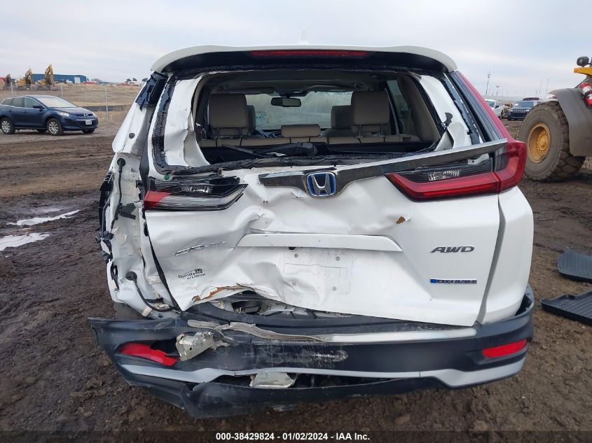 2022 HONDA CR-V HYBRID EX-L - 5J6RT6H8XNL027699