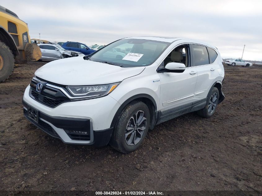 2022 HONDA CR-V HYBRID EX-L - 5J6RT6H8XNL027699