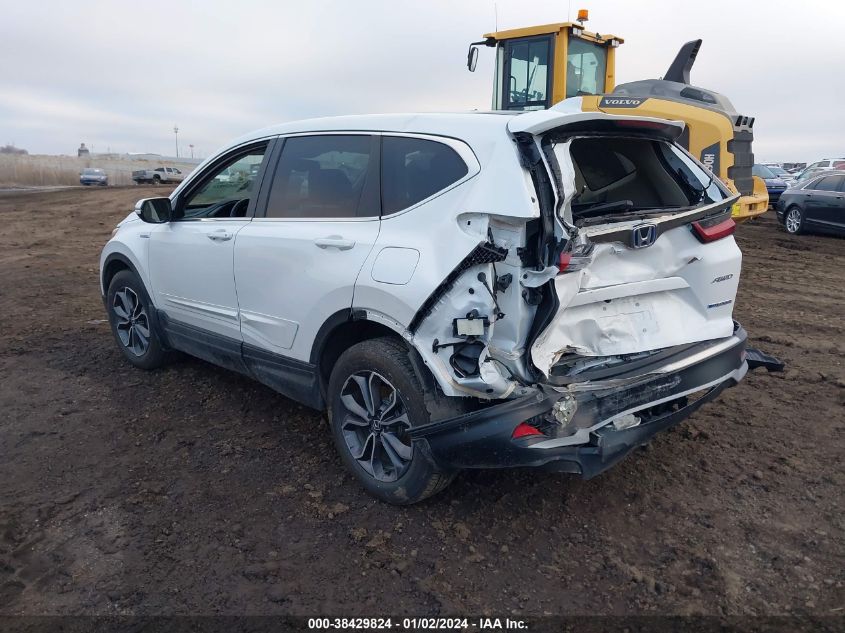 2022 HONDA CR-V HYBRID EX-L - 5J6RT6H8XNL027699