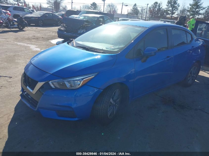 2021 NISSAN VERSA SV XTRONIC CVT - 3N1CN8EV4ML848248