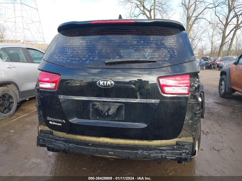 2018 KIA SEDONA L - KNDMA5C14J6403400