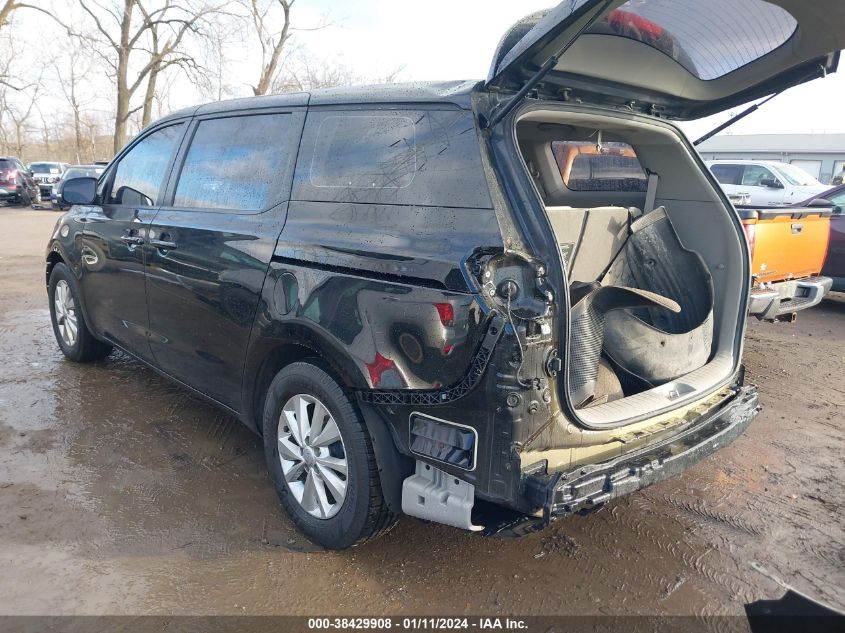 2018 KIA SEDONA L - KNDMA5C14J6403400