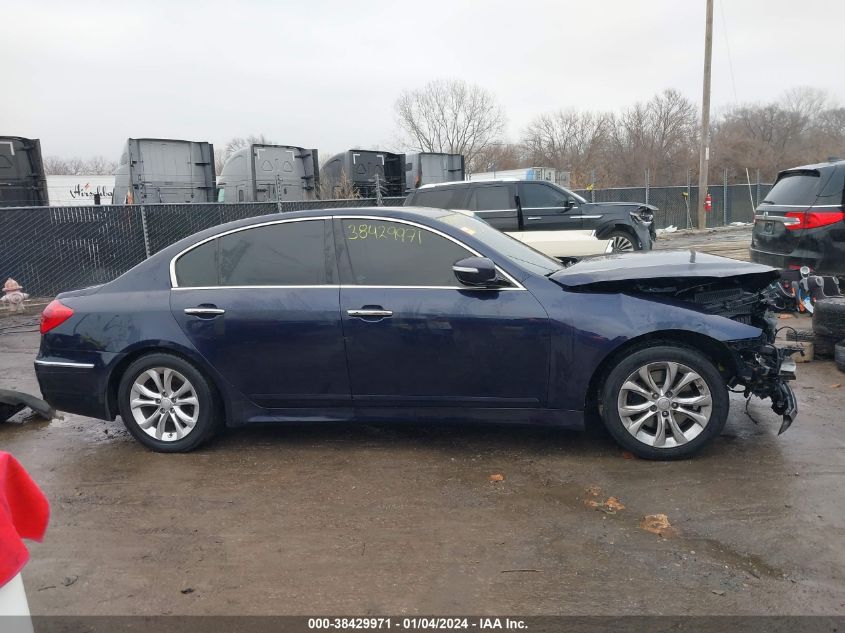 2013 HYUNDAI GENESIS 3.8 - KMHGC4DD5DU210291