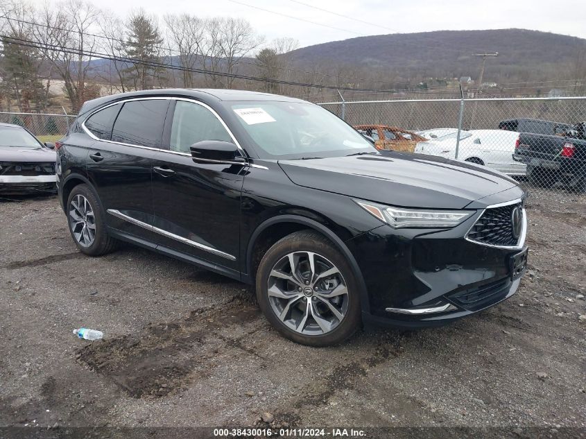 2022 ACURA MDX TECHNOLOGY PACKAGE - 5J8YE1H48NL051948