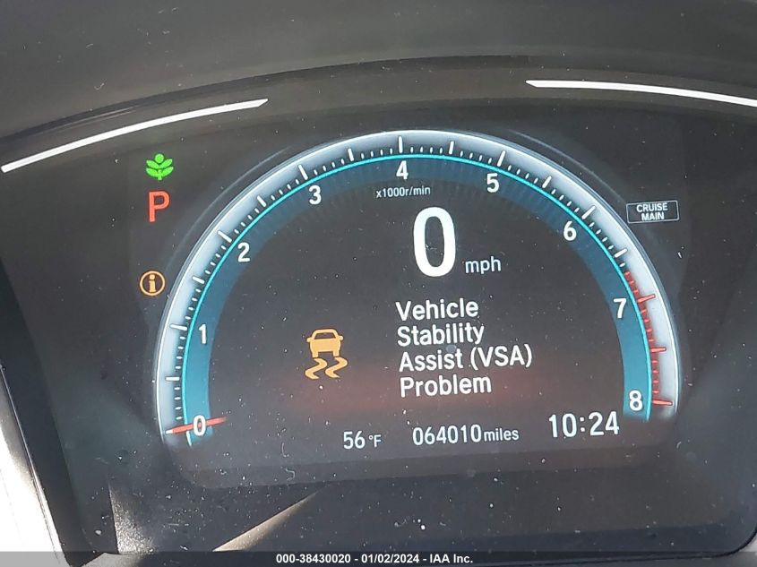 2017 HONDA CIVIC EX - 2HGFC2F7XHH510429