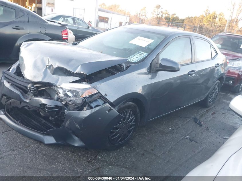 2016 TOYOTA COROLLA LE - 2T1BURHE6GC563250