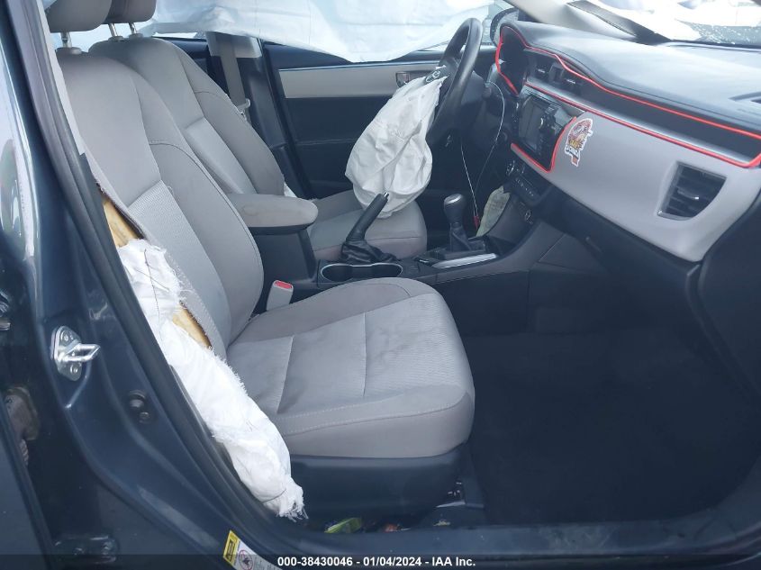 2016 TOYOTA COROLLA LE - 2T1BURHE6GC563250