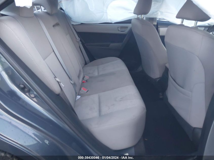 2016 TOYOTA COROLLA LE - 2T1BURHE6GC563250