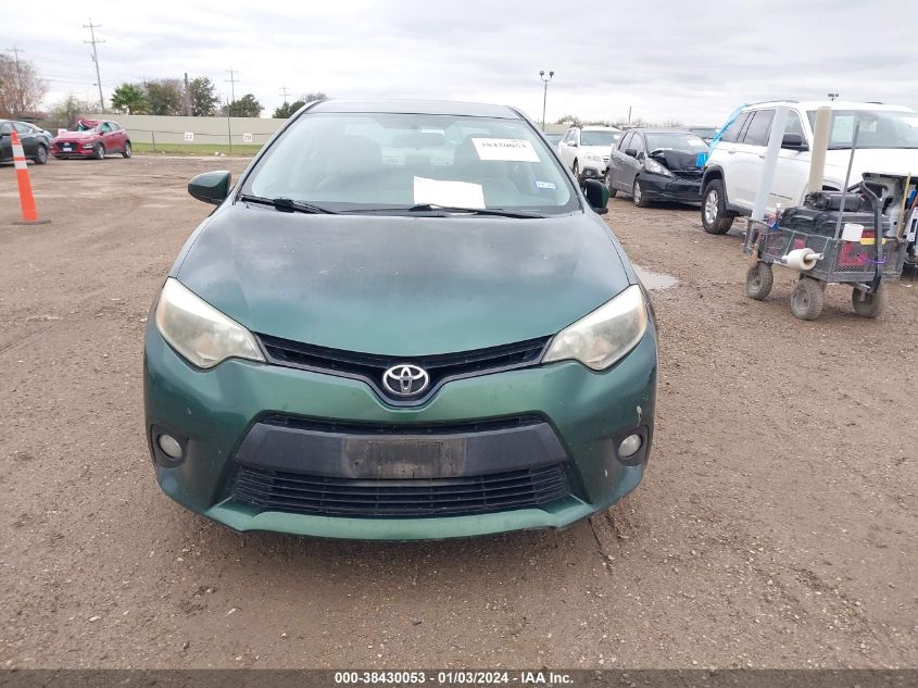 2014 TOYOTA COROLLA ECO/ECO PLUS/ECO PREMIUM - 5YFBPRHE1EP073819
