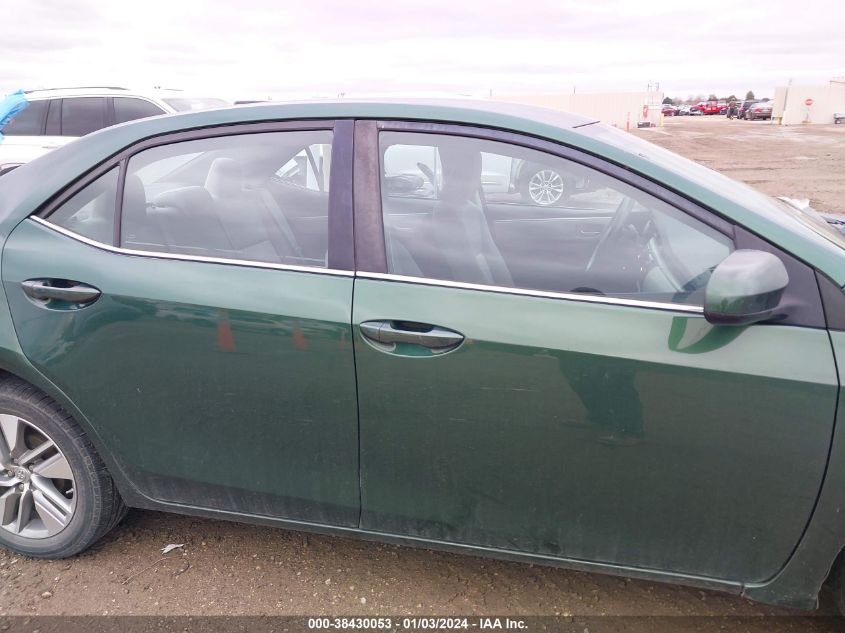 2014 TOYOTA COROLLA ECO/ECO PLUS/ECO PREMIUM - 5YFBPRHE1EP073819