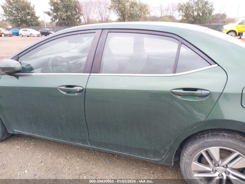 2014 TOYOTA COROLLA ECO/ECO PLUS/ECO PREMIUM - 5YFBPRHE1EP073819