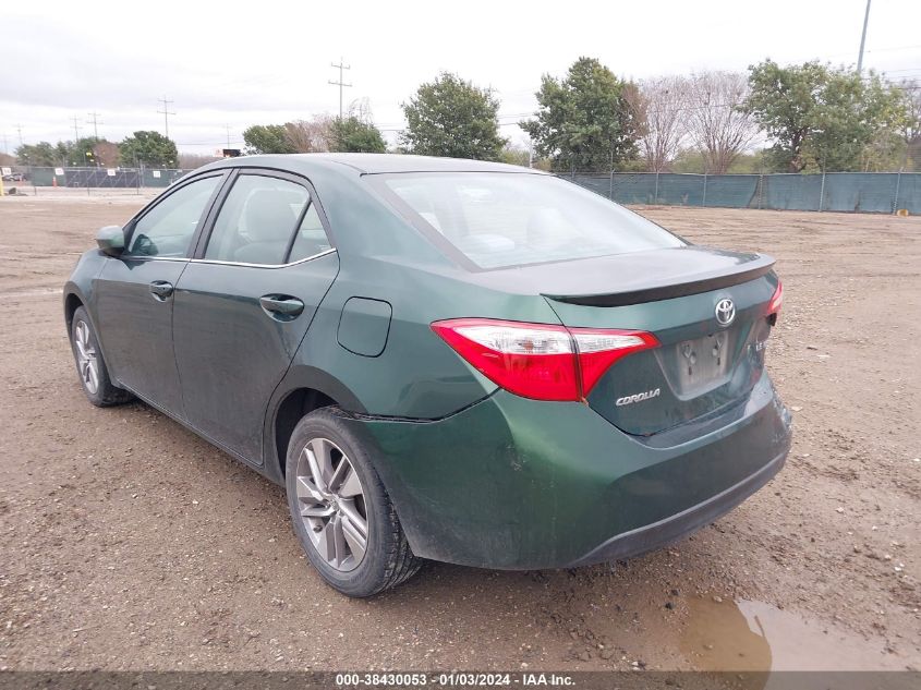 2014 TOYOTA COROLLA ECO/ECO PLUS/ECO PREMIUM - 5YFBPRHE1EP073819