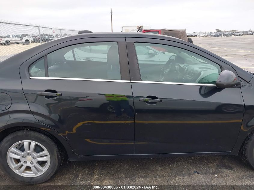 2015 CHEVROLET SONIC LT AUTO - 1G1JC5SH7F4127639