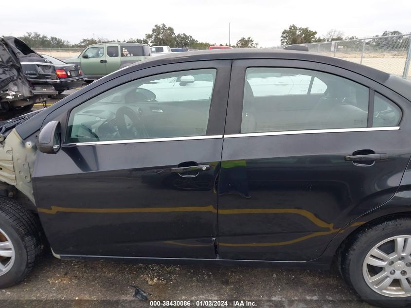 2015 CHEVROLET SONIC LT AUTO - 1G1JC5SH7F4127639