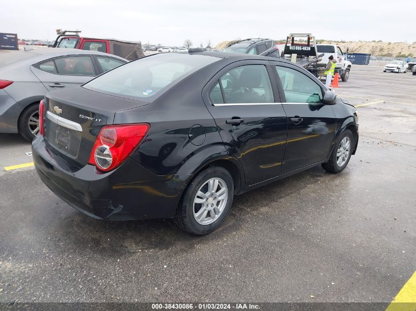 2015 CHEVROLET SONIC LT AUTO - 1G1JC5SH7F4127639