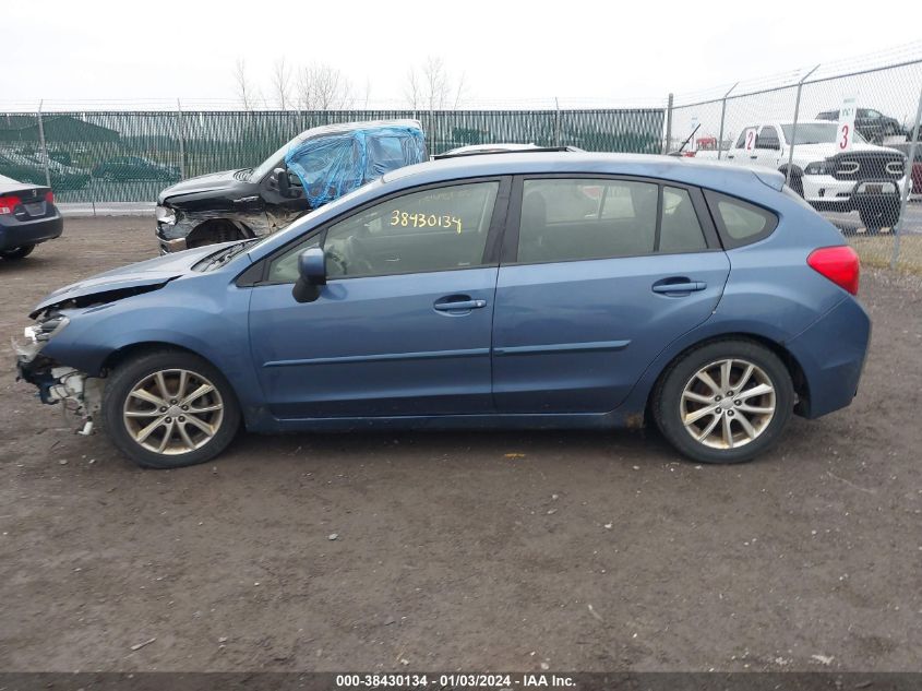 2013 SUBARU IMPREZA 2.0I PREMIUM - JF1GPAC63DG206626