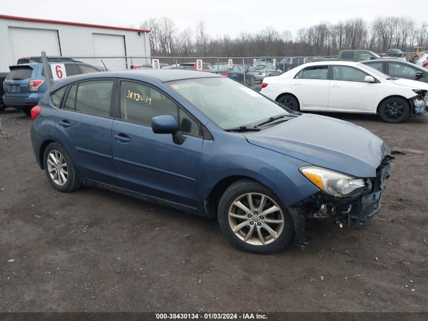 2013 SUBARU IMPREZA 2.0I PREMIUM - JF1GPAC63DG206626