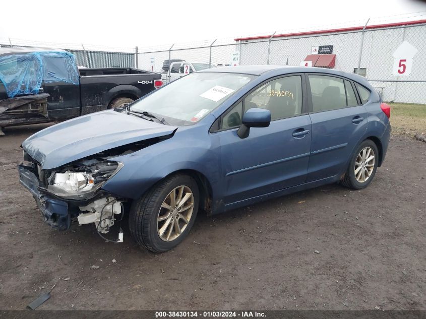 2013 SUBARU IMPREZA 2.0I PREMIUM - JF1GPAC63DG206626