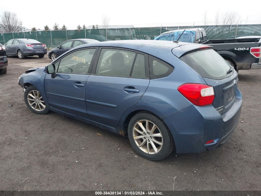 2013 SUBARU IMPREZA 2.0I PREMIUM - JF1GPAC63DG206626