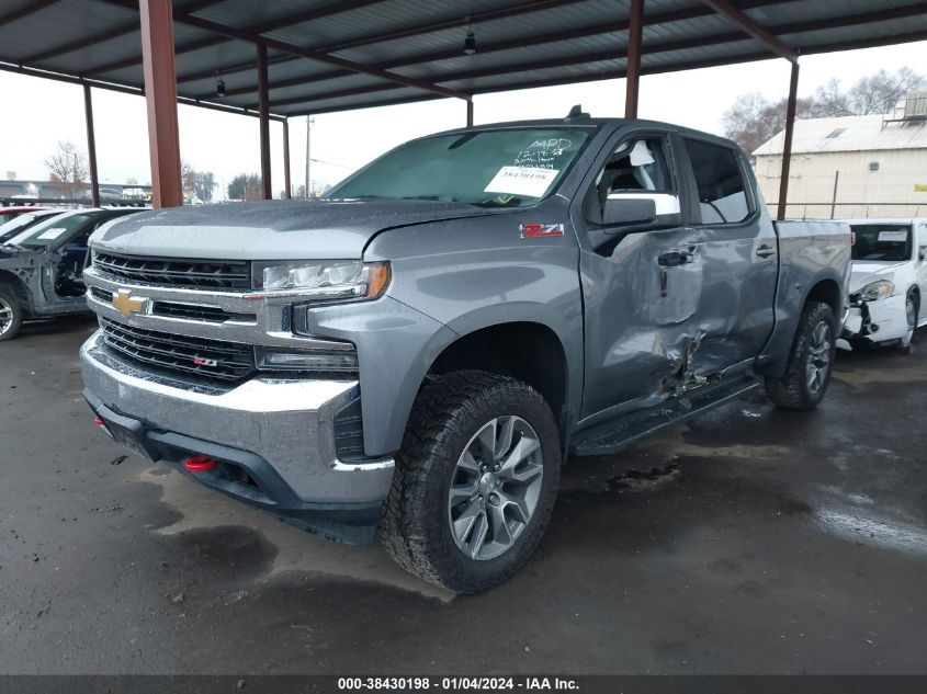 2020 CHEVROLET SILVERADO 1500 4WD  SHORT BED LT - 1GCUYDED9LZ221514