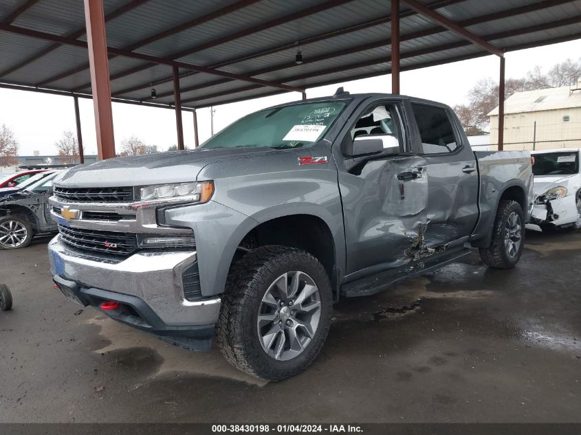 2020 CHEVROLET SILVERADO 1500 4WD  SHORT BED LT - 1GCUYDED9LZ221514