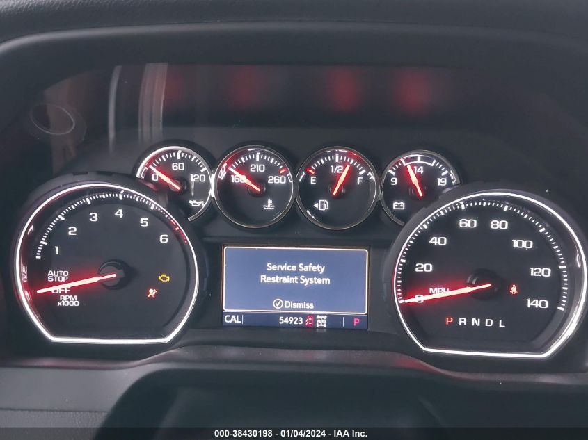 2020 CHEVROLET SILVERADO 1500 4WD  SHORT BED LT - 1GCUYDED9LZ221514