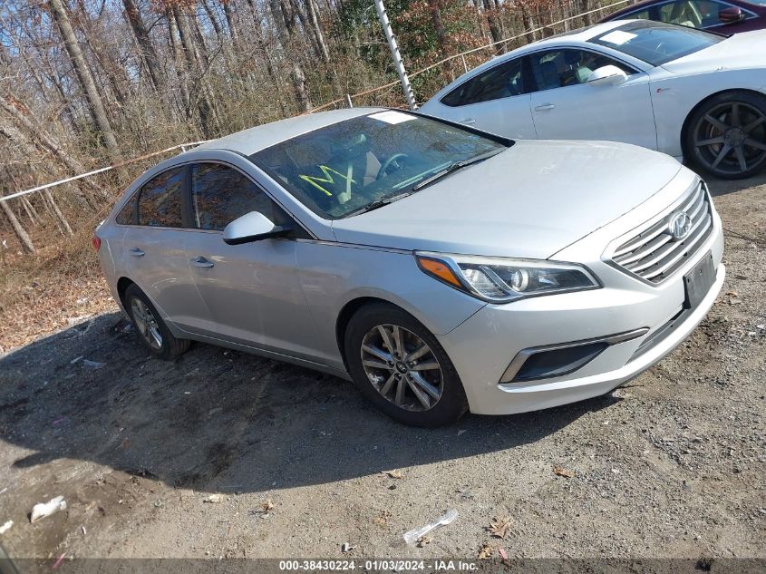 2017 HYUNDAI SONATA - 5NPE24AF0HH493848