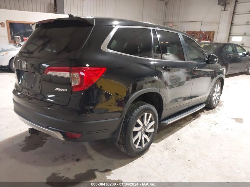 2019 HONDA PILOT EXL - 5FNYF6H5XKB092064