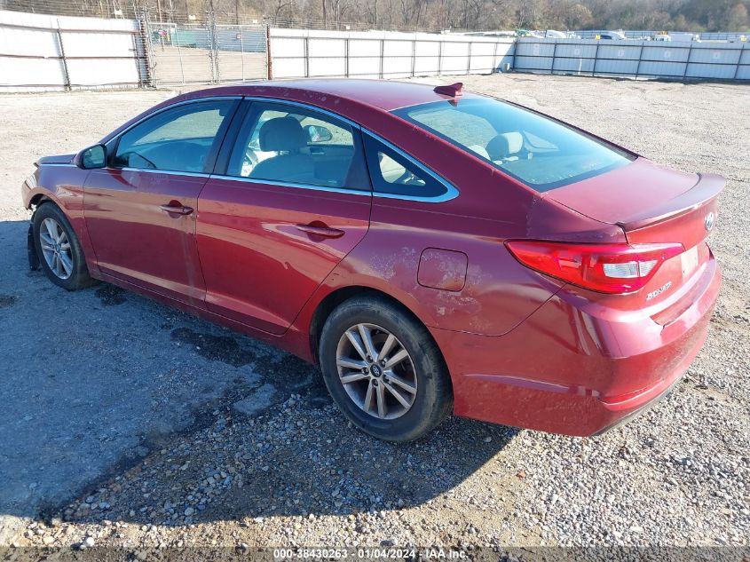 2016 HYUNDAI SONATA SE - 5NPE24AF9GH422999