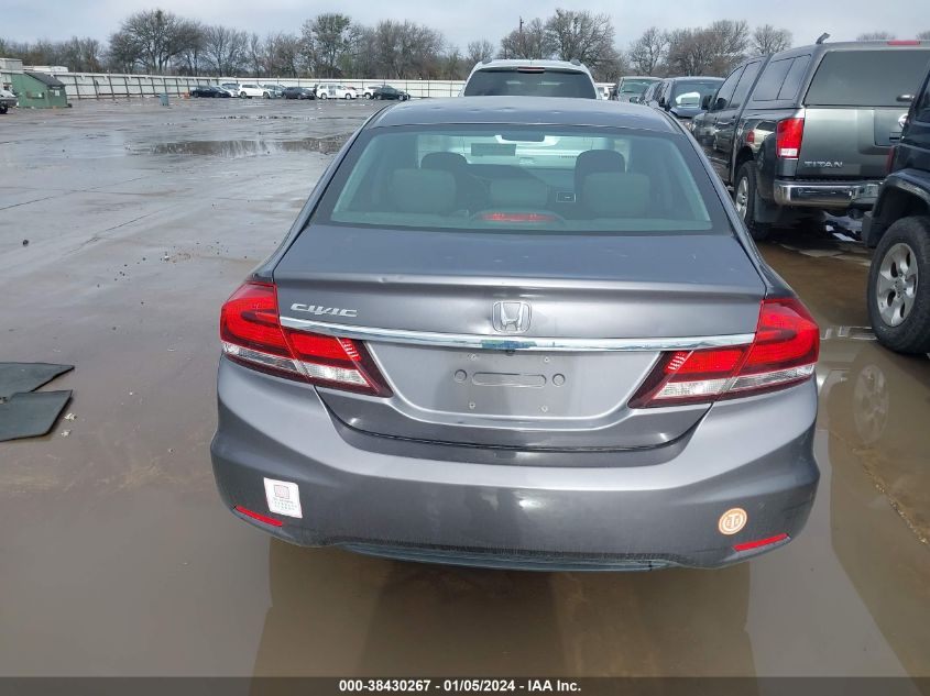 2015 HONDA CIVIC SE - 19XFB2F71FE092899