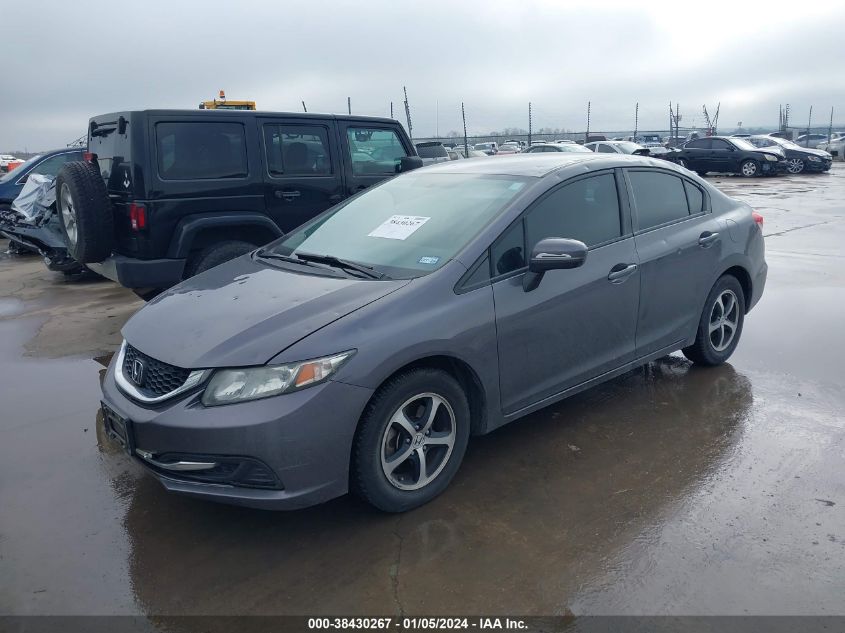 2015 HONDA CIVIC SE - 19XFB2F71FE092899