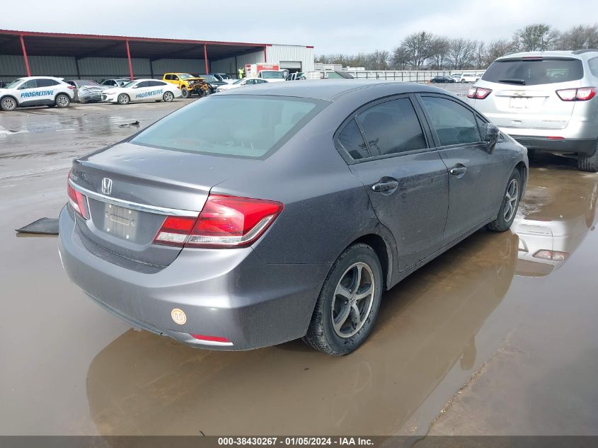 2015 HONDA CIVIC SE - 19XFB2F71FE092899