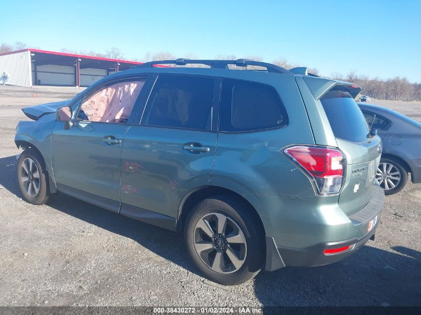 2017 SUBARU FORESTER 2.5I PREMIUM - JF2SJAEC8HH476882