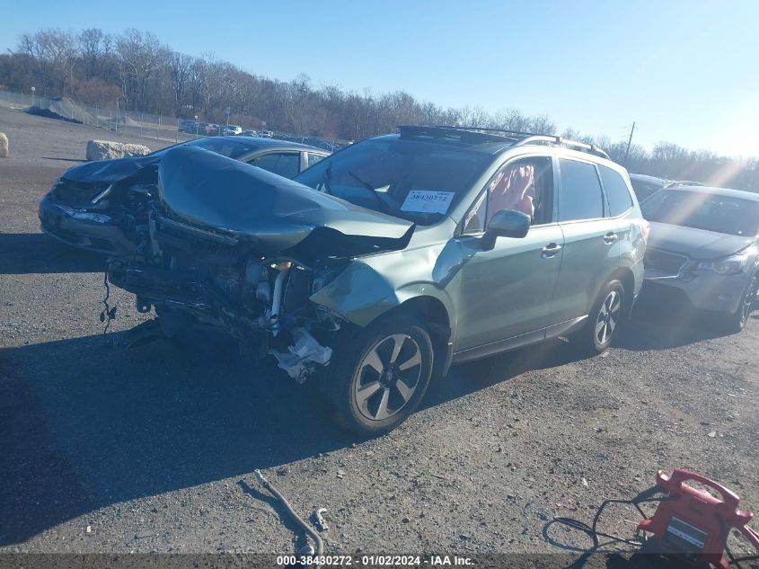 2017 SUBARU FORESTER 2.5I PREMIUM - JF2SJAEC8HH476882