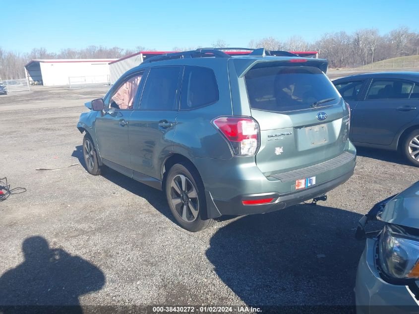 2017 SUBARU FORESTER 2.5I PREMIUM - JF2SJAEC8HH476882