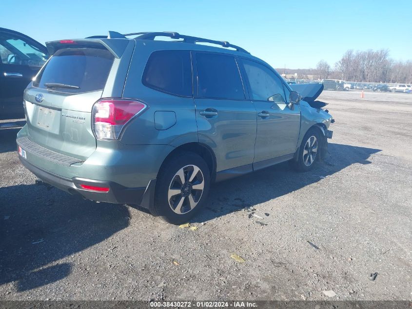 2017 SUBARU FORESTER 2.5I PREMIUM - JF2SJAEC8HH476882