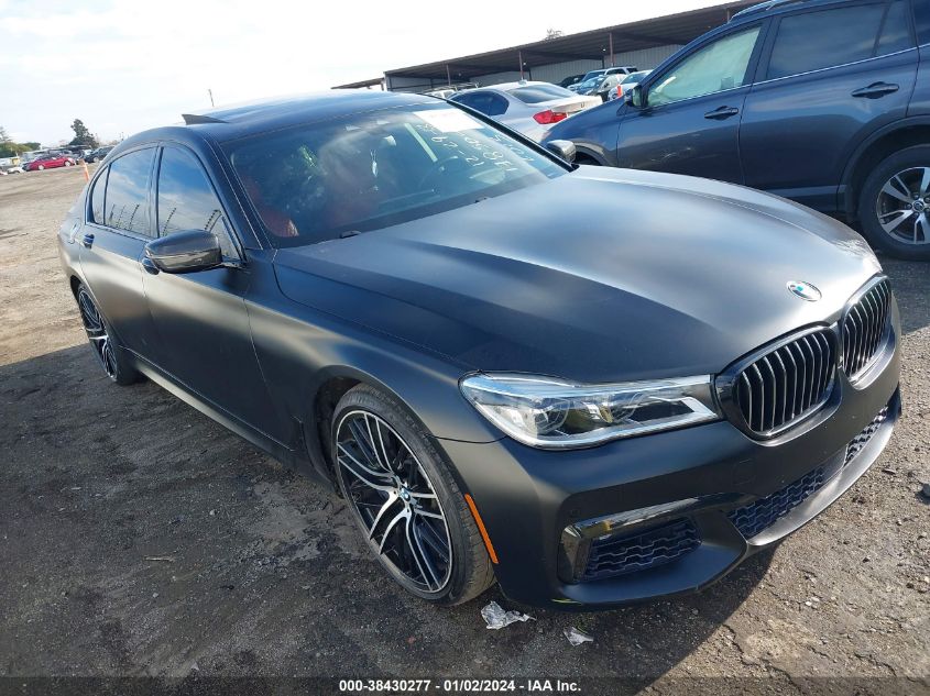 2017 BMW 750I - WBA7F0C35HGM22283