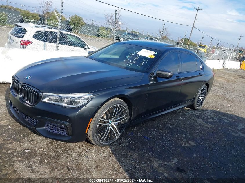 2017 BMW 750I - WBA7F0C35HGM22283